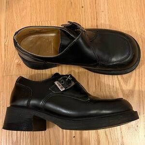 Dr Martens Shoes Buckle Monk Strap Y2K 8496 Platform Vintage 90s UK 6 US 8